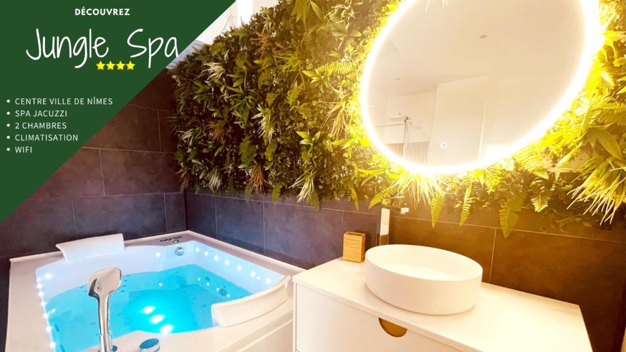 Le Jungle SPA **** Nîmes Esterno foto